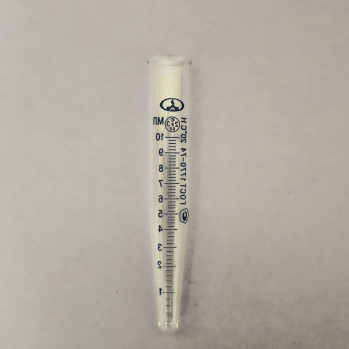 ცენტრიფუგის სინჯარა 10 მლ