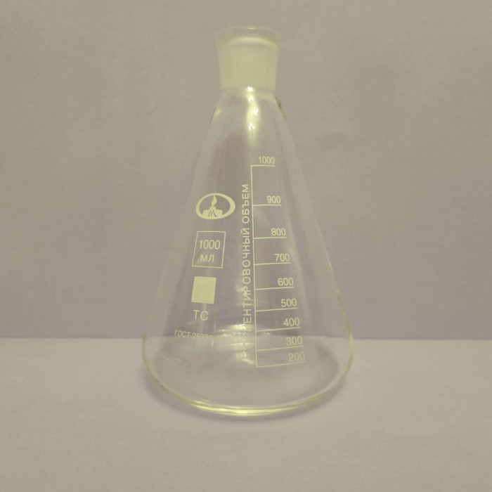 ერლენმეიერის კოლბა  (კონუსური) 1000მლ